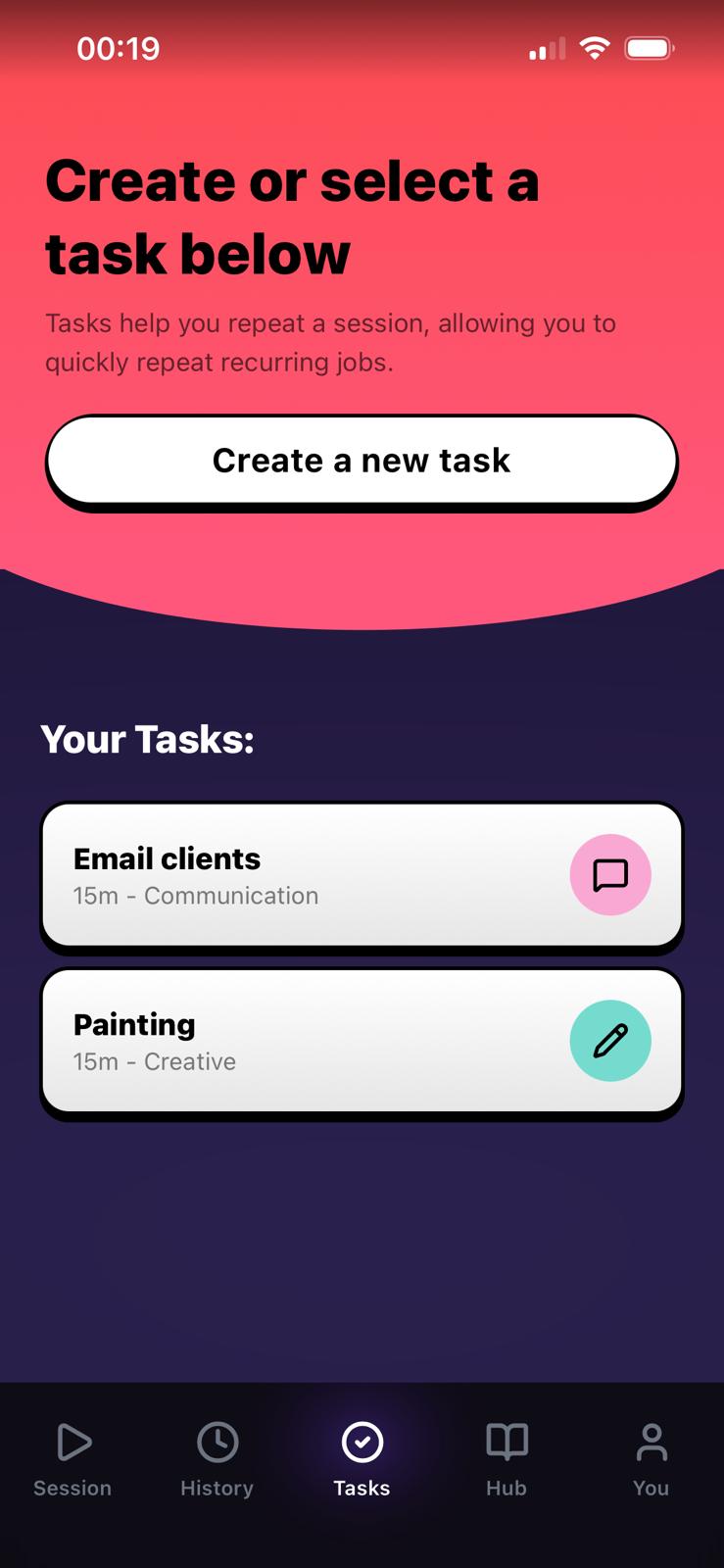 Singlio app screenshot